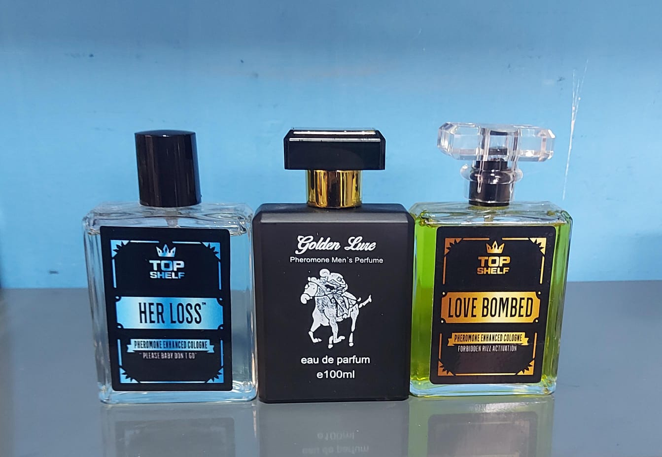 1Golden,1Her loss,1Love Bombed 100 ML